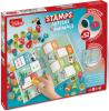 JUEGO MAPED CREATIV SELLOS LETRAS Y ANIMALES 52 SELLOS 907060