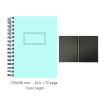 ALBUM SCRAPBOOK A5 INTERIOR NEGRO 17 X 23 17 X 23 AZUL PASTEL SENFORT 1803001