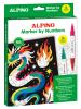 JUEGO ALPINO PINTAR POR NUMEROS CON MARCADORES PN000210 UNIDAD
