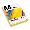 PAPEL A4 COLOR 80 G/M2 PAQUETE 100 HOJAS AMARILLO PRYSE 7500001