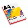 PAPEL A4 COLOR 80 G/M2 PAQUETE 100 HOJAS ROJO PRYSE 7500003