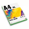 PAPEL A4 COLOR 80 G/M2 PAQUETE 100 HOJAS VERDE PRYSE 7500004