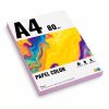 PAPEL A4 COLOR 80 G/M2 PAQUETE 100 HOJAS LILA PASTEL PRYSE 7500012