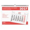 CALENDARIO 2027 DOHE27 A3 NUMEROS GRANDES ESPIRAL 11639