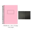 ALBUM SCRAPBOOK A5 INTERIOR NEGRO 17 X 23 17 X 23 ROSA PASTEL SENFORT 1803002