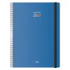 Foto de AGENDA ANUAL 2027 DOHE27 D/P ESPIRAL SYNCRO TAMA�O 21*29 COLOR AZUL 11625