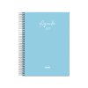 Foto de AGENDA ANUAL 2027 DOHE27 D/P SERENITY ESPIRAL TAMA�O 14*20 COLOR AZUL 13627