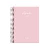 Foto de AGENDA ANUAL 2027 DOHE27 D/P SERENITY ESPIRAL TAMA�O 14*20 COLOR ROSA 13628