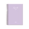 Foto de AGENDA ANUAL 2027 DOHE27 D/P SERENITY ESPIRAL TAMA�O 14*20 COLOR MORADO 13630