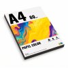 PAPEL A4 COLOR 80 G/M2 PAQUETE 100 HOJAS NEGRO PRYSE 7500007